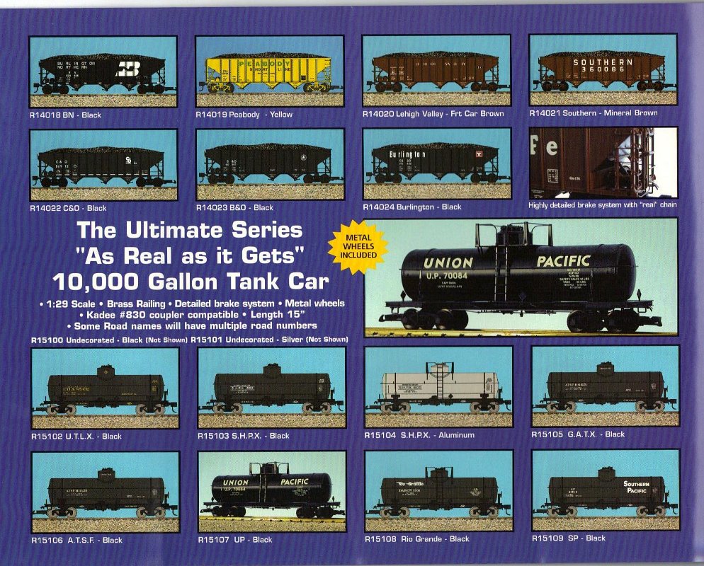 20012002 USA Trains New Releases